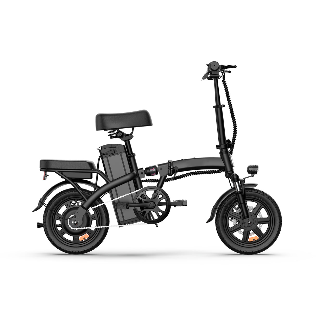 URLIFE F1L 14“ Folding Electric Bike 250W Peak Motor 48V 7.5Ah Battery