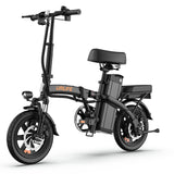 URLIFE F1L 14“ Folding Electric Bike 250W Peak Motor 48V 7.5Ah Battery