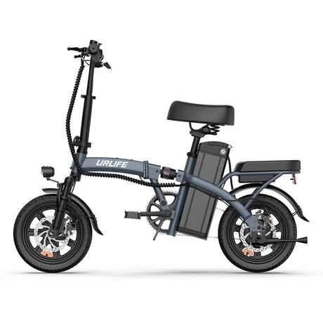 URLIFE F1L 14“ Folding Electric Bike 250W Peak Motor 48V 7.5Ah Battery