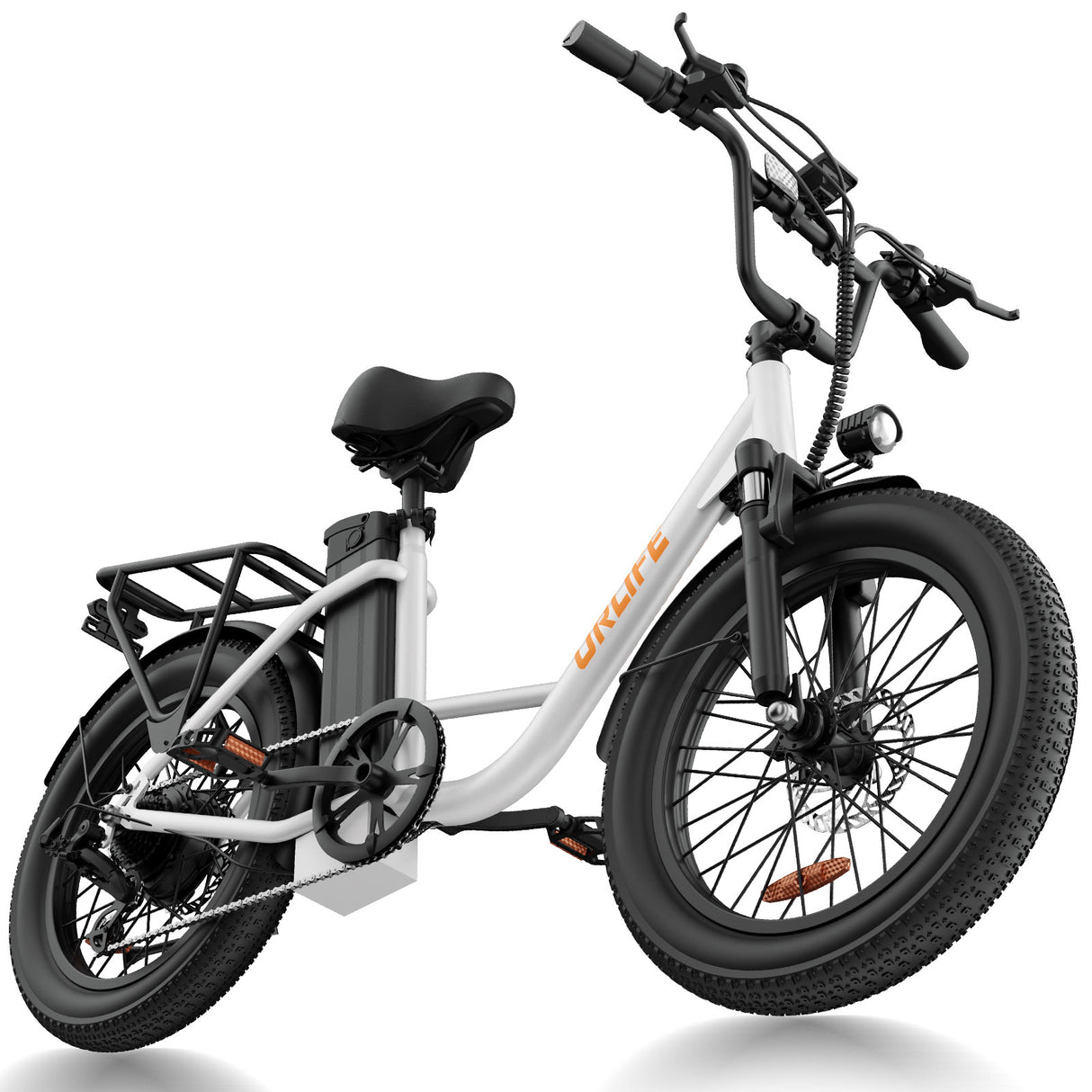 URLIFE E20 20" Step Through Electric Bike 250W Motor 48V 13Ah Battery
