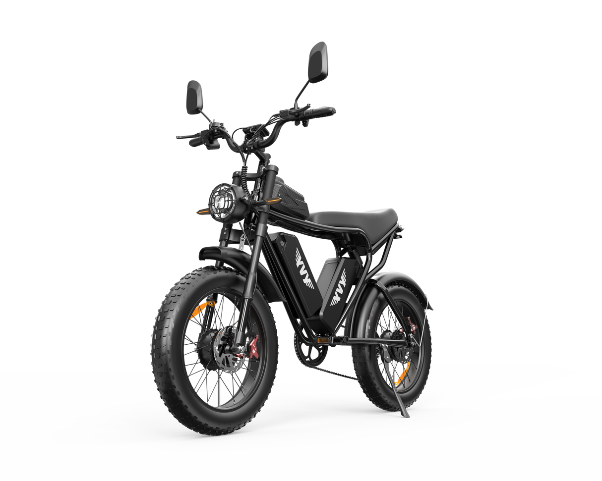YVY C20Max(Q20 Pro) 20" Fat Tires Electric Bike 2*750W Motor 52V 40Ah Dual Battery