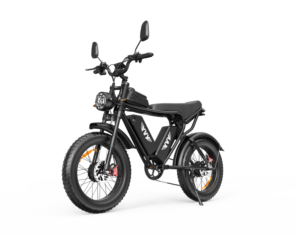 YVY C20Max(Q20 Pro) 20" Fat Tires Electric Bike 2*750W Motor 52V 40Ah Dual Battery
