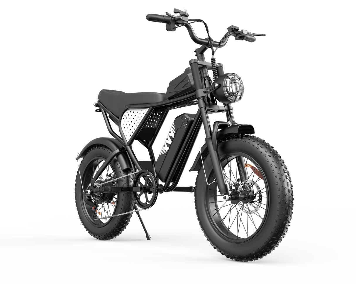 YVY C20Lite(Q20 Lite)20" Fat Tires Electric Bike 500W Motor 48V 15Ah Battery