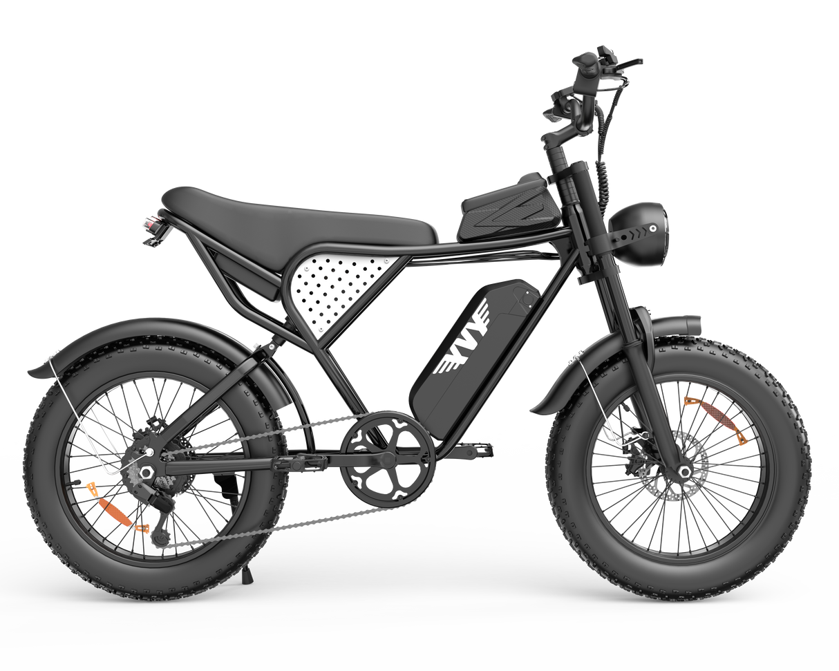 YVY C20Lite(Q20 Lite)20" Fat Tires Electric Bike 500W Motor 48V 15Ah Battery