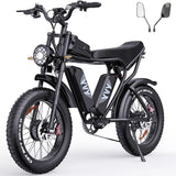 YVY C20(Q20) Pro 20" Fat Tires Electric Bike 2*750W Motor 52V 40Ah Dual Battery