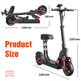 BOGIST C1 Pro 10" Folding Electric Scooter 500W Motor 48V 13Ah Battery