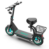 BOGIST M5 Pro 12.5" Electric Scooter 500W Motor 48V 13Ah Battery Seat and Cargo Carrier