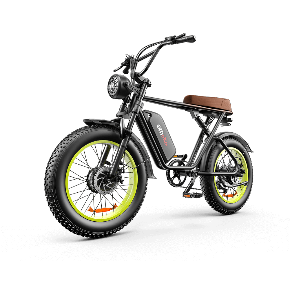 EMOKO-C91-20-inch-Fat-Tire-Electric-All-Terrain-Bike-1000w-Motor-48V-20Ah-Battery-black-brown-with-green-wheel