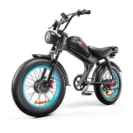 EMOKO C93 20" Fat Tire Electric Off-Road Bike 2*1000W Dual Motor 48V 20Ah/23Ah Battery