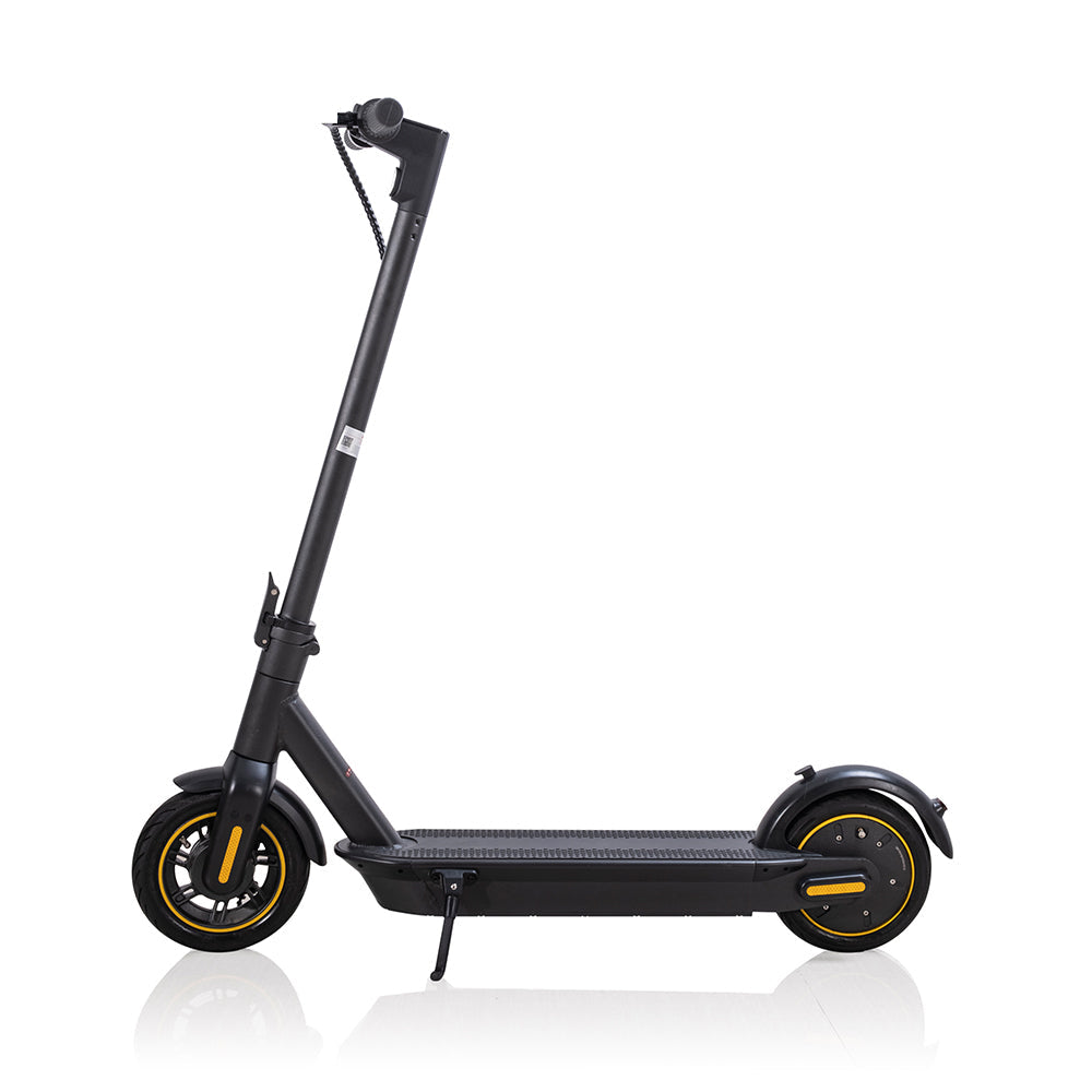 EMOKO HT-H4 Max black and yellow 10 inch wheel tires Electric Scooter gleeride