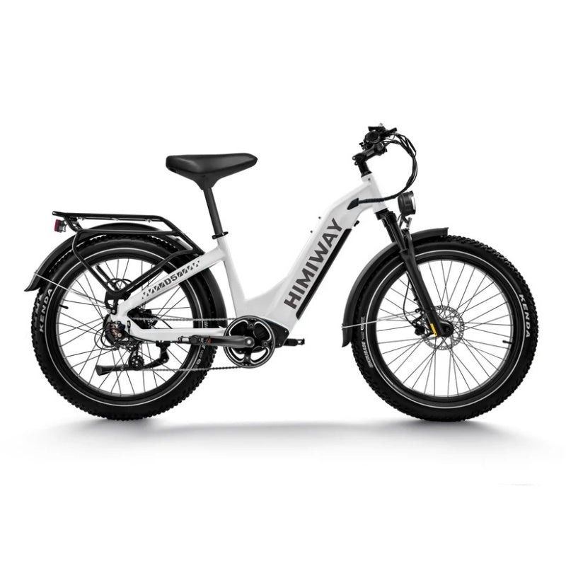 HIMIWAY D5 ST Zebra ST 26 Fat Tire All terrain Electric Bike 750W M UK GleeRide