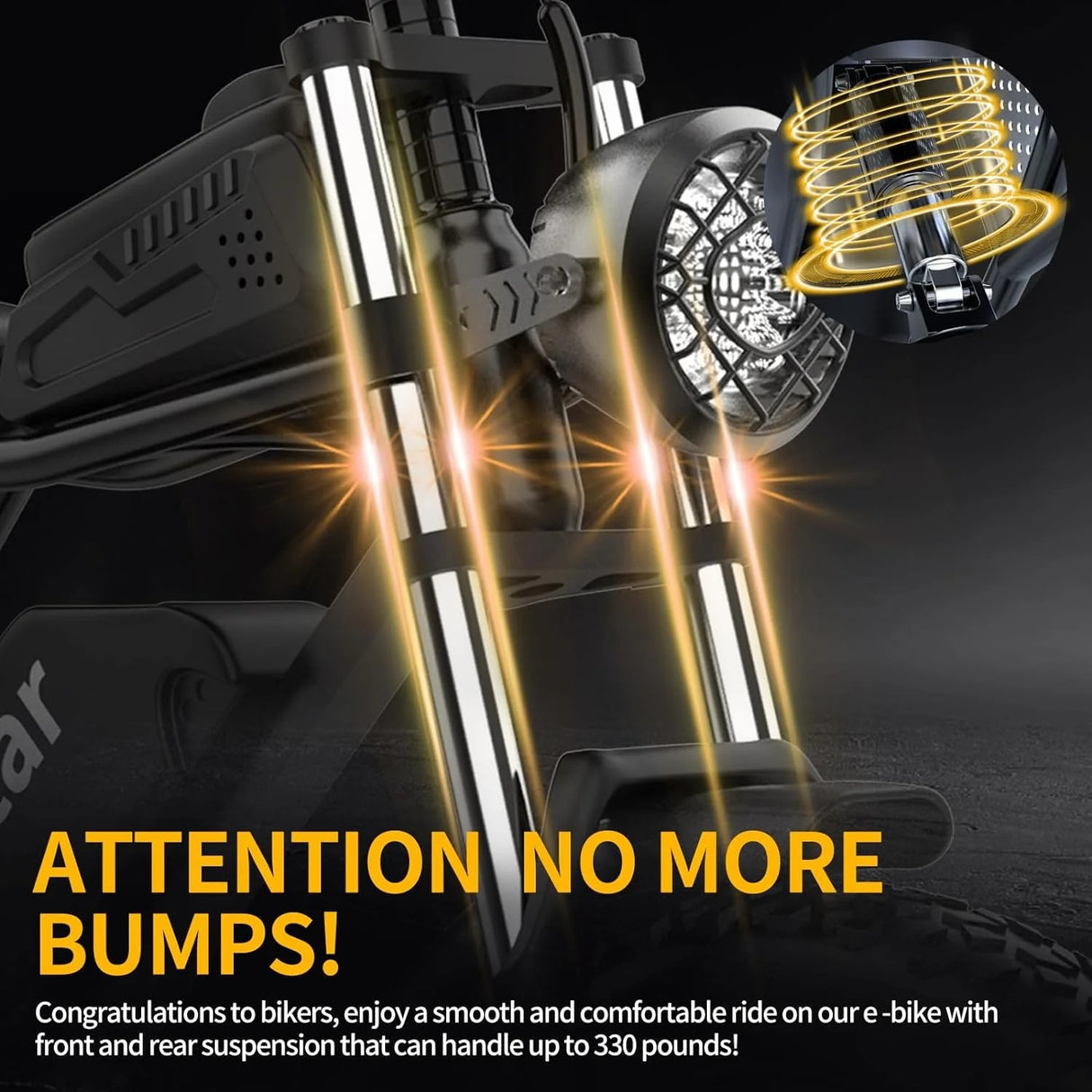 YVY C20Max(Q20 Pro) 20" Fat Tires Electric Bike 2*750W Motor 52V 40Ah Dual Battery