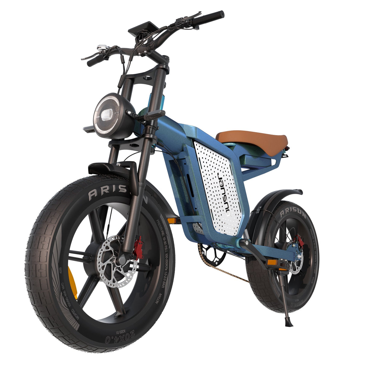 JANSNO X60 20" Fat Tires Electric Bikes 750W*2 Dual Motor 48V 23Ah Battery