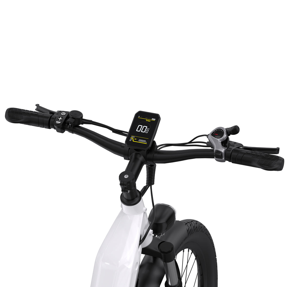 LCD display OneSport OT05 step-through city ebike