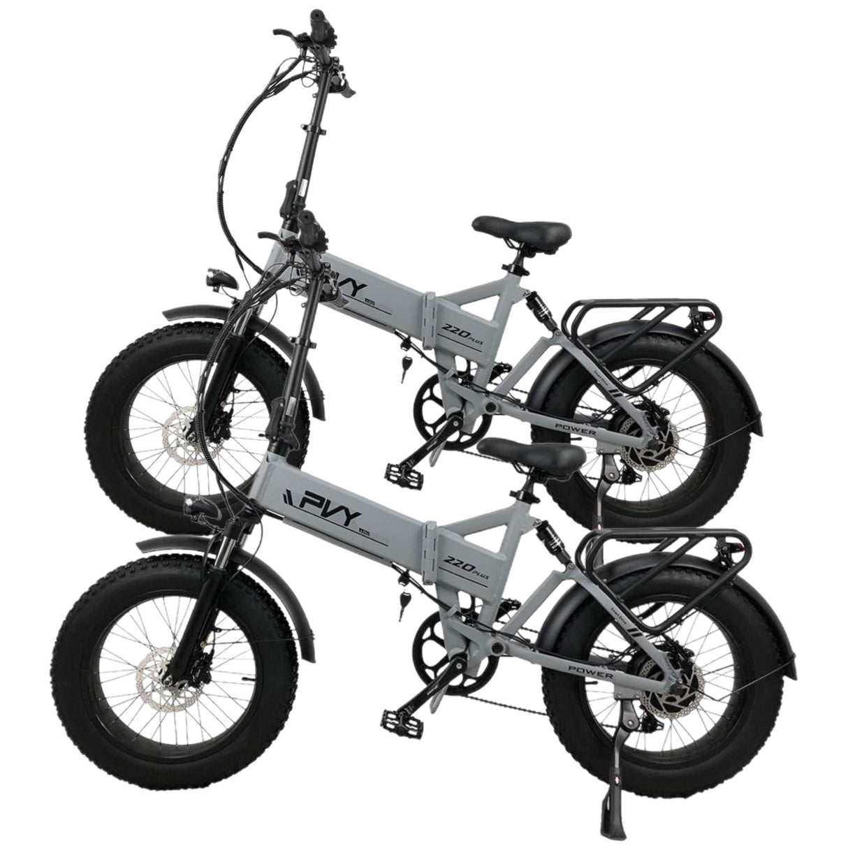 PVY Z20 Plus Fat Tire Electric Folding  Bike 1000W Motor Combo