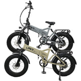 PVY Z20 Plus Fat Tire Electric Folding  Bike 1000W Motor Combo