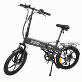 PVY Z20 Pro 20" Electric Folding Commuter City Bike 250W Motor 36V 10.4Ah Battery