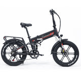 RANDRIDE YX20M 20" Folding Electric Bike 1000W Motor 48V 17Ah Battery