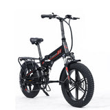 RANDRIDE YX20M 20" Folding Electric Bike 1000W Motor 48V 17Ah Battery