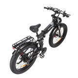 RIDSTAR H26 Pro 26" Fat Tire Electric Foldable Bike 1000W Motor 48V 23Ah Battery