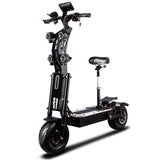 TOURSOR X13 72V 13" Folding Electric Scooter with Seat 5000W*2 Dual Motors 72V 40Ah Battery